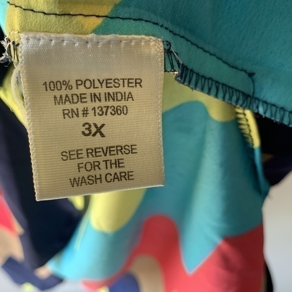 Truth Top Size‎ 3x Multicolored Shirt - Picture 5 of 6